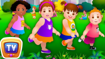 Thumbnail for Head, Shoulders, Knees & Toes - Exercise Song For Kids | ChuChu TV Nursery Rhymes & Kids Songs