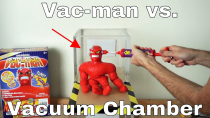 Thumbnail for What Happens To Vac-man In a Vacuum Chamber? (Stretch Armstrong's Nemesis)! | The Action Lab
