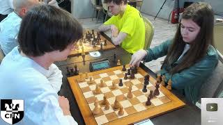 Thumbnail for Mertins O. (1882) vs  Pinkamena (1688). Chess Fight Night. Blitz | CFN Channel
