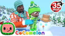 Thumbnail for Build A Snowman Song + More Nursery Rhymes & Kids Songs - CoComelon