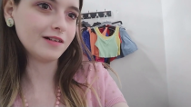 Thumbnail for Trying on clothes at the thrift store! 😛 | vonthedon