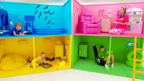 Thumbnail for Vlad and Niki Four Colors Playhouse Challenge | Vlad and Niki