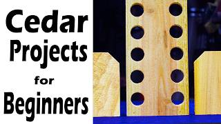 Thumbnail for 3 Awesome Cedar Projects that are Great for Beginners | Specific Love Creations