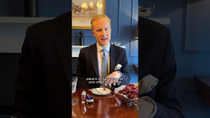 Thumbnail for What do you think of grape scissors? #williamhanson #etiquette #dining | William Hanson