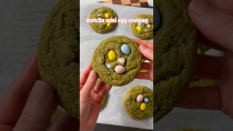 Thumbnail for Matcha mini egg cookies 🍪🐣 | Ms Shi and Mr He