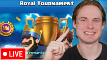 Thumbnail for LAST DAY DOUBLE EVO GLOBAL TOURNEY! | JuicyJ Clash Royale