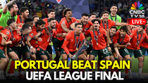 Thumbnail for UEFA Nations League Final LIVE: Portugal Beat Spain 5-3 on Penalties | Cristiano Ronaldo | N18G