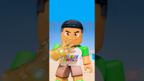 Thumbnail for DJ Has INFINITE LIFE in SQUID GAME #shorts #roblox | The Prince Family Clubhouse
