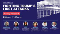 Thumbnail for ACLU Town Hall: Fighting Trump’s First Attacks | ACLU