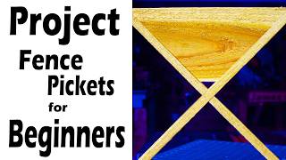 Thumbnail for Building Amazing Projects With Fence Pickets For BEGINNERS! (3 projects) | Specific Love Creations