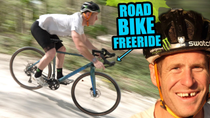 Thumbnail for INSANE MTB FREERIDE SENDS ON MY ROAD BIKE! | Sam Pilgrim