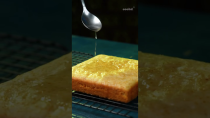 Thumbnail for Effortless Iftar Recipe no. 4 - Bakery Style Honey Cake! Soft, moist cake with sweet jam on top..🤤 | Cookd