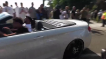 Thumbnail for Niggers Leave Car Show, Sideswipe White Guy in HiVis