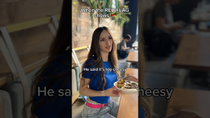 Thumbnail for She wasn’t talking about the food 😳 #VictoriaPfeifer | Victoria Pfeifer