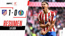Thumbnail for GOLAZO DELUXE DE MOLINA Y TRIUNFO SUFRIDO DEL ATLÉTICO DEL CHOLO | Atlético 1-0 Getafe | RESUMEN
