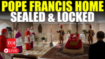 Thumbnail for Pope Francis Funeral LIVE | Apostolic Palace Sealed, Cardinals Hold Key Meeting As World Mourns | Times Of India