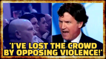 Thumbnail for Tucker TORCHES Israel, CALLS OUT TP USA Audience TO THEIR FACES | Due Dissidence