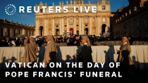 Thumbnail for LIVE: Views of the Vatican on the day of Pope Francis' funeral | Reuters