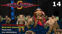 Thumbnail for Doom II: Simulacrum - MAP14: Deathmask Divine - Blind Ultra-Violence 100% | Vytaan