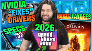 Thumbnail for HW News - NVIDIA Keeps "Fixing" Its Drivers, AMD Threadripper, RX 9070 GRE, Intel Layoffs | Gamers Nexus