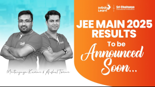 Thumbnail for JEE Main 2025 Result To Be Announced Soon | Stay Tune!! | @InfinityLearn-JEE