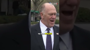 Thumbnail for Tom Homan responds to judge’s ‘n*zis given better treatment’ remark about deported gang members | TheDC Shorts