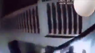 Thumbnail for Female cop shoots own reflection in mirror 