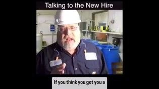 Thumbnail for Talking to the New Hire | FunnyMemeSpot