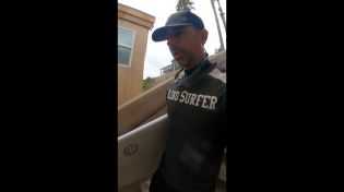 Thumbnail for A brutal game of "Would You Rather" #shorts | Blind Surfer Pete Gustin