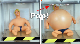 Thumbnail for Stretch Armstrong in a Vacuum Chamber and a Microwave—An Explosive End! | The Action Lab