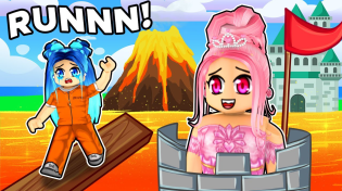 Thumbnail for We HELP the PRINCESS Escape in Roblox! | ItsFunneh