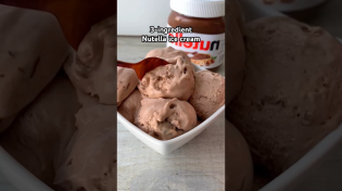 Thumbnail for 3-ingredient Nutella ice cream | Fitwaffle Kitchen