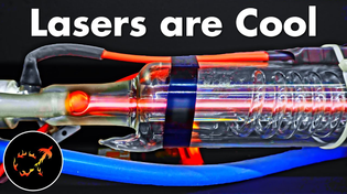 Thumbnail for Lasers transform kinetic energy directly into light (2^16 special) | AlphaPhoenix