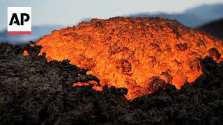 Thumbnail for Lava flows from Mount Etna as Europe's largest active volcano erupts | Associated Press