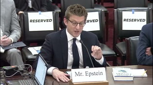 Thumbnail for Alex Epstein in Congress on 3/8/23 — Unreliable solar/wind will make us more dependant on China | ImproveThePlanet