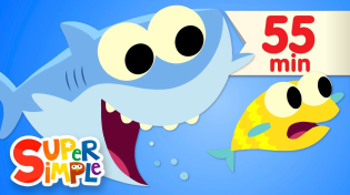 Thumbnail for Baby Shark - featuring @FinnyTheShark  | + More Kids Songs | Super Simple Songs