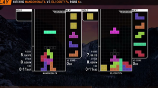 Thumbnail for New OP Amogus Opener [Tetris] | Mango Konata