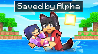 Thumbnail for Saved By The ALPHA Wolf In Minecraft! | Aphmau