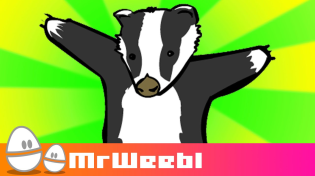 Thumbnail for Badgers : animated music video : MrWeebl | Weebl's Stuff