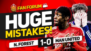 Thumbnail for Elanga EMBARRASSES United! Garnacho Too Selfish! N. Forest 1-0 Man United Fan Forum | The United Stand