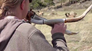 Thumbnail for Polyphonic woodwind instrument made from ANTLERS