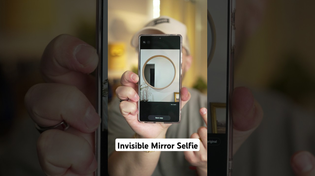 Thumbnail for Samsung AI Invisible Mirror Selfie | Parker Burton