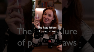 Thumbnail for The fizzy failure of paper straws | Hannah Fry