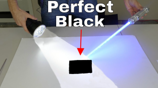 Thumbnail for Darker Than Vantablack—Absorbs 99.9923% of Light | The Action Lab