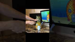 Thumbnail for Check out the full video on my YouTube channel #spongebob #pineapple #youtube | fishmeister419