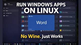 Thumbnail for This Tool Runs Windows Apps Like Native Linux Apps | ZacsTech