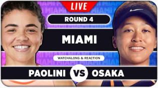Thumbnail for PAOLINI vs OSAKA • WTA Miami 2025 • LIVE Tennis Watchalong | TENNIS TALK with Cam Williams