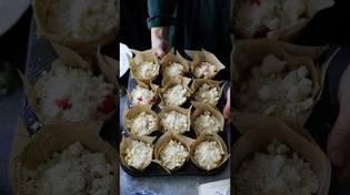 Thumbnail for Raspberry White Chocolate Key Lime Muffin😋 #food | Turkuaz Kitchen