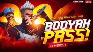 Thumbnail for Grandmaster Live Rank Push Free Fire Telugu  - Munna Bhai is Live  #iQOO #iQOOZ10 | Munna bhai gaming