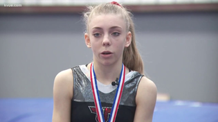 Thumbnail for Austin teen competing in gymnastics nationals | KVUE